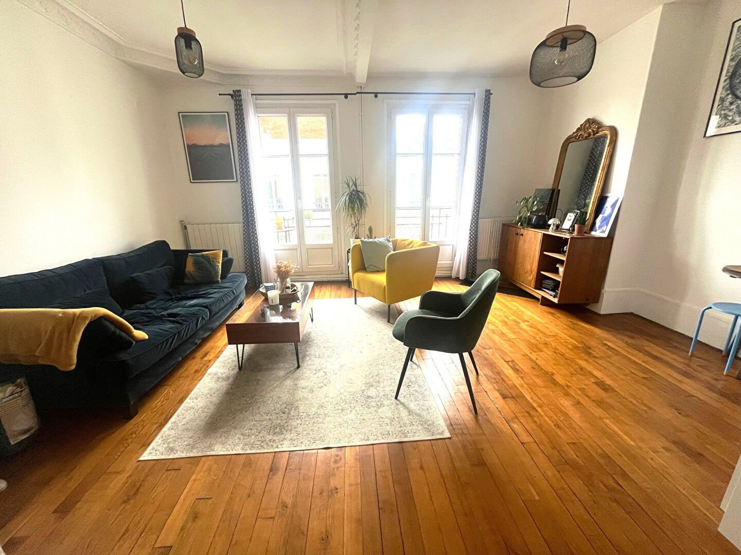 APPARTEMENT - 2 PIÈCES 46m2  - MEUBLÉ 75020 PARIS