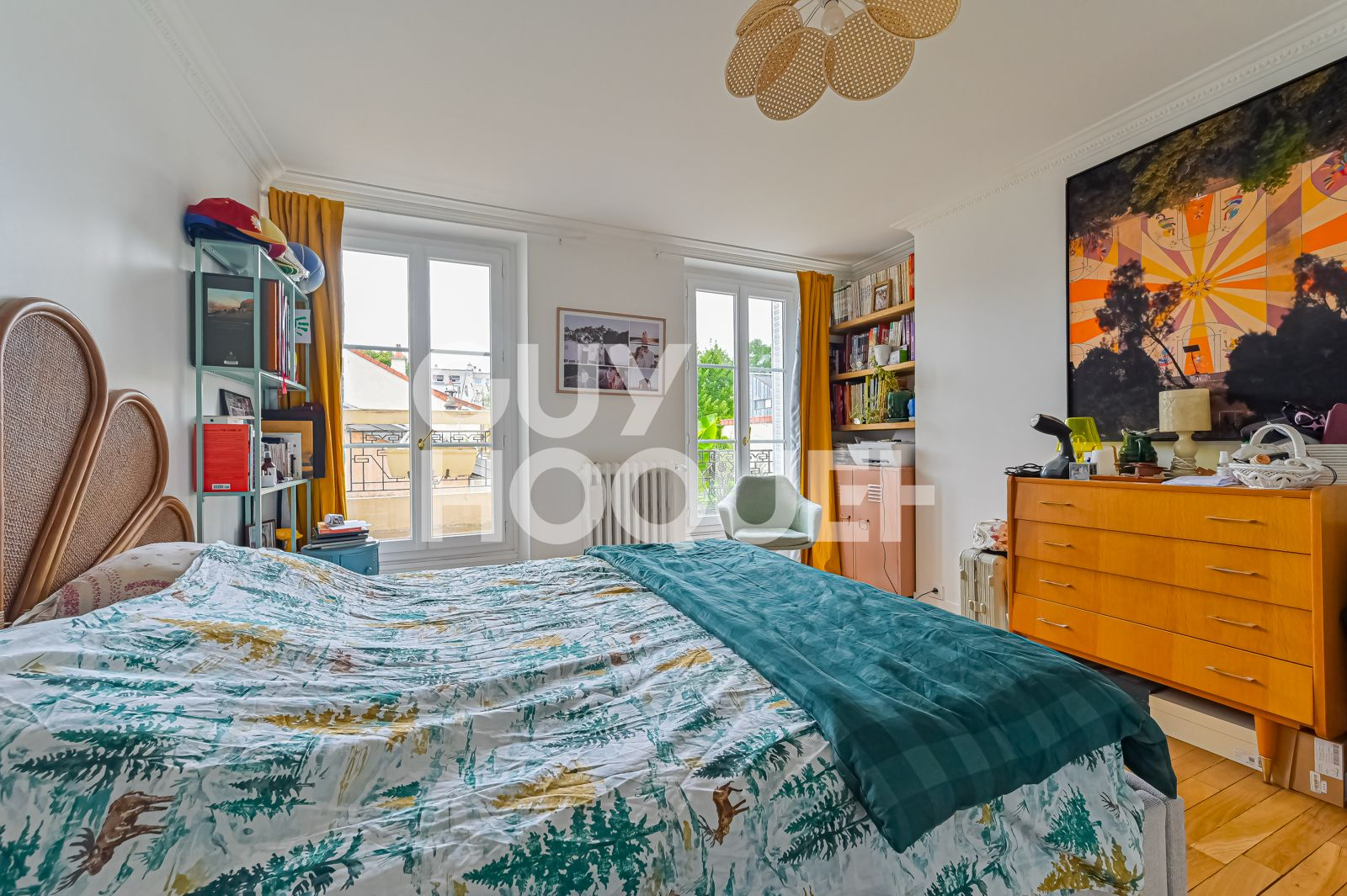 Issy-les-Moulineaux ? Bel appartement familial avec jardin privatif de 45m2.