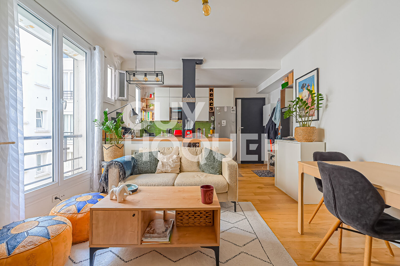 Appartement 2 pièces 44 m² · à Paris · 44 m² · 493 500 €