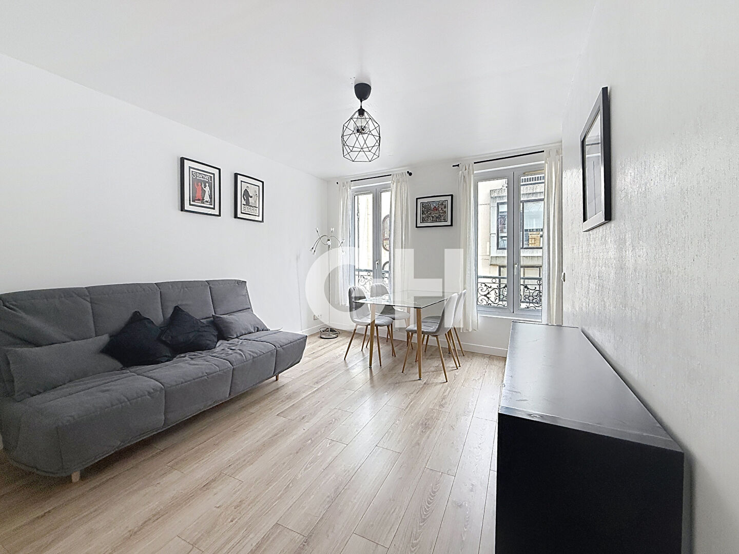 Appartement Paris 2 pièce(s) 37 m²