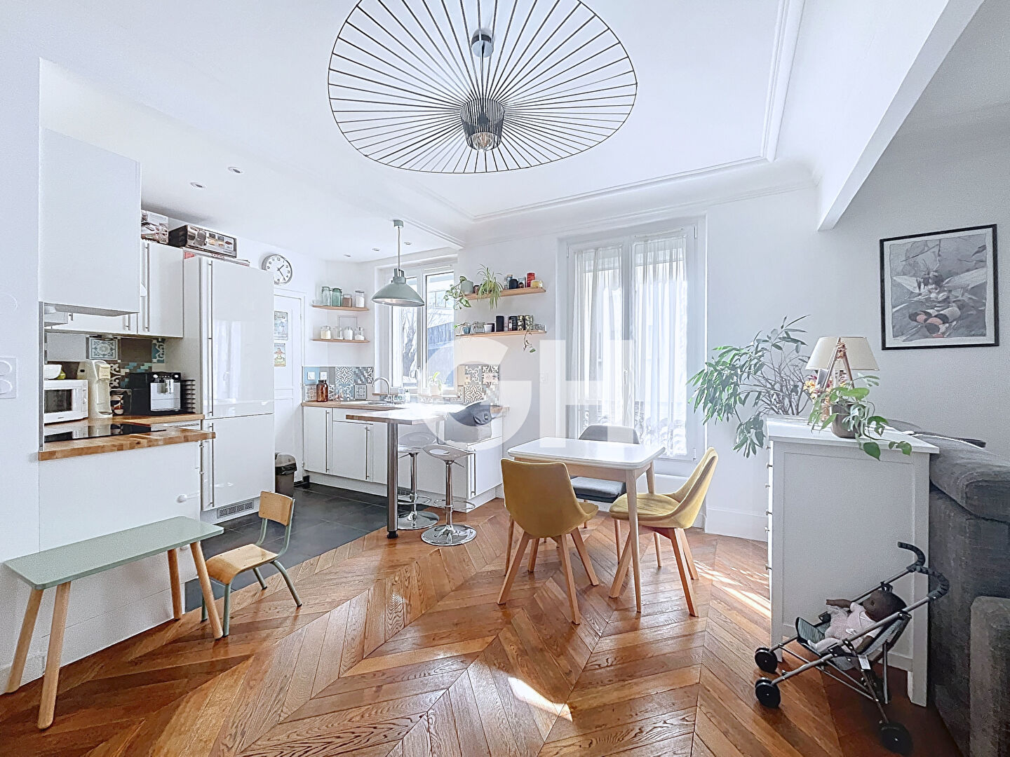 Très bel appartement T2/T3 - Haussmannien - Quartier Faidherbe/Charonne/Rue des Boulets