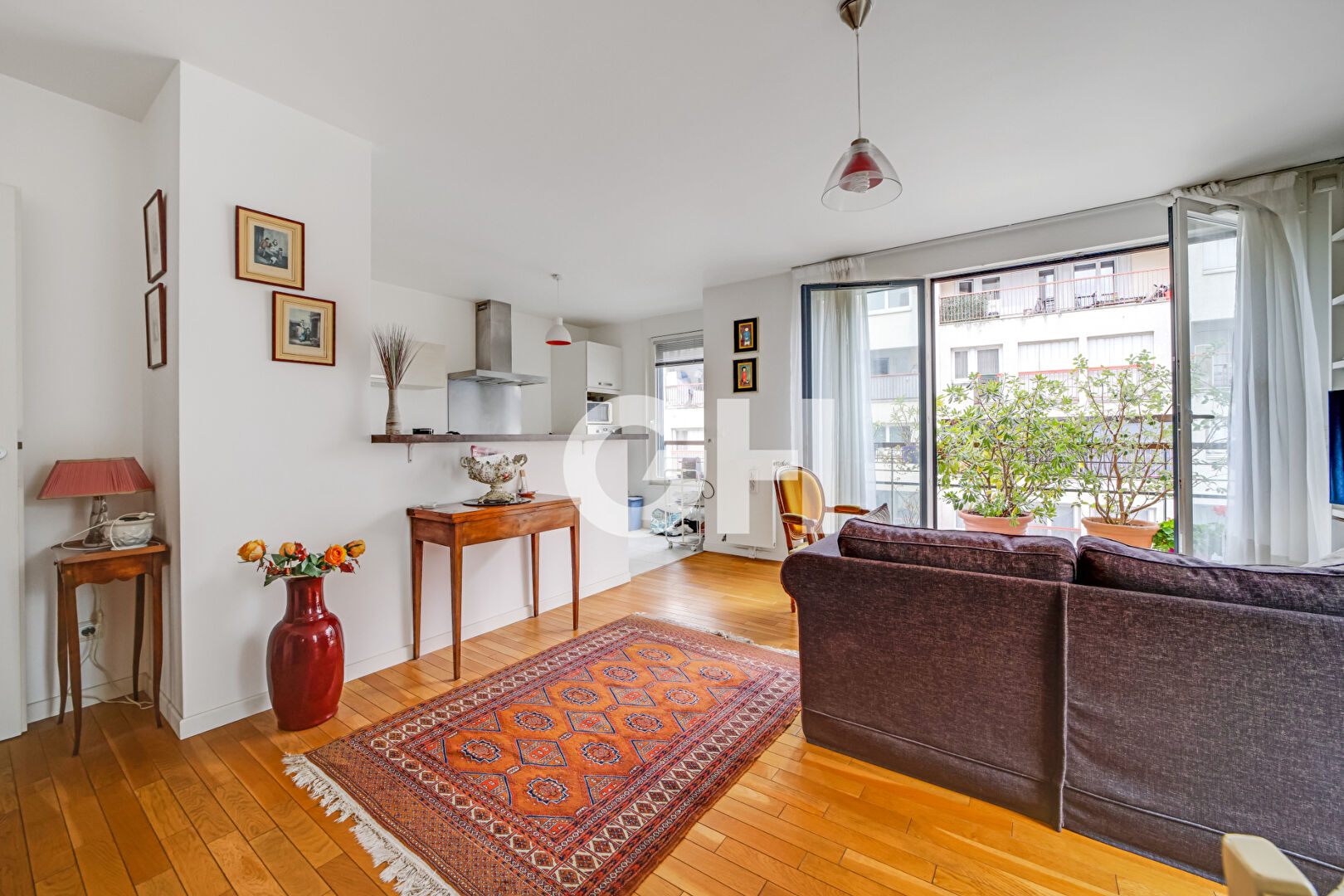 Appartement de 3 pièces avec balcon - Chemin Vert