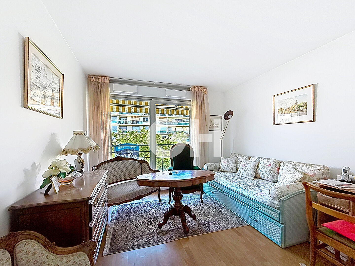 NATION/AVRON 4 pièces familial de 90m² avec balcon et Box