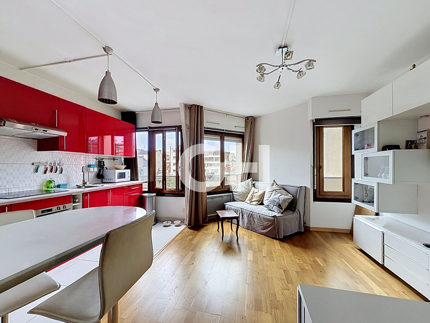 Appartement Paris Studio / 2 pièce(s) 39 m² sans vis à vis