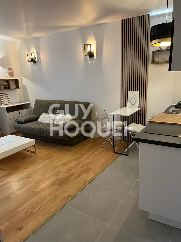 Studio meublé 24m² 17e arrondissement