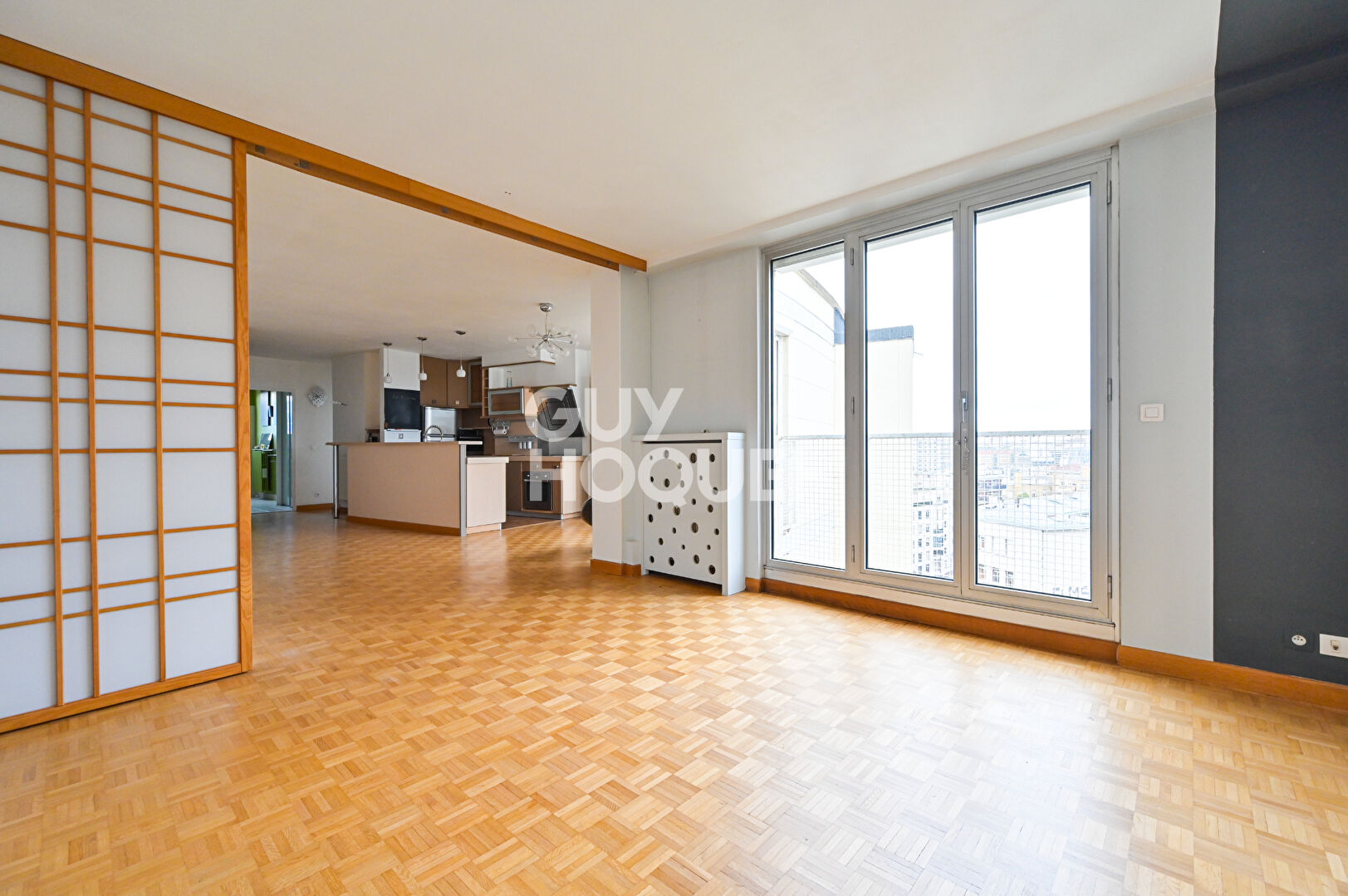 3 Pièces 2 chambres en dernier étage