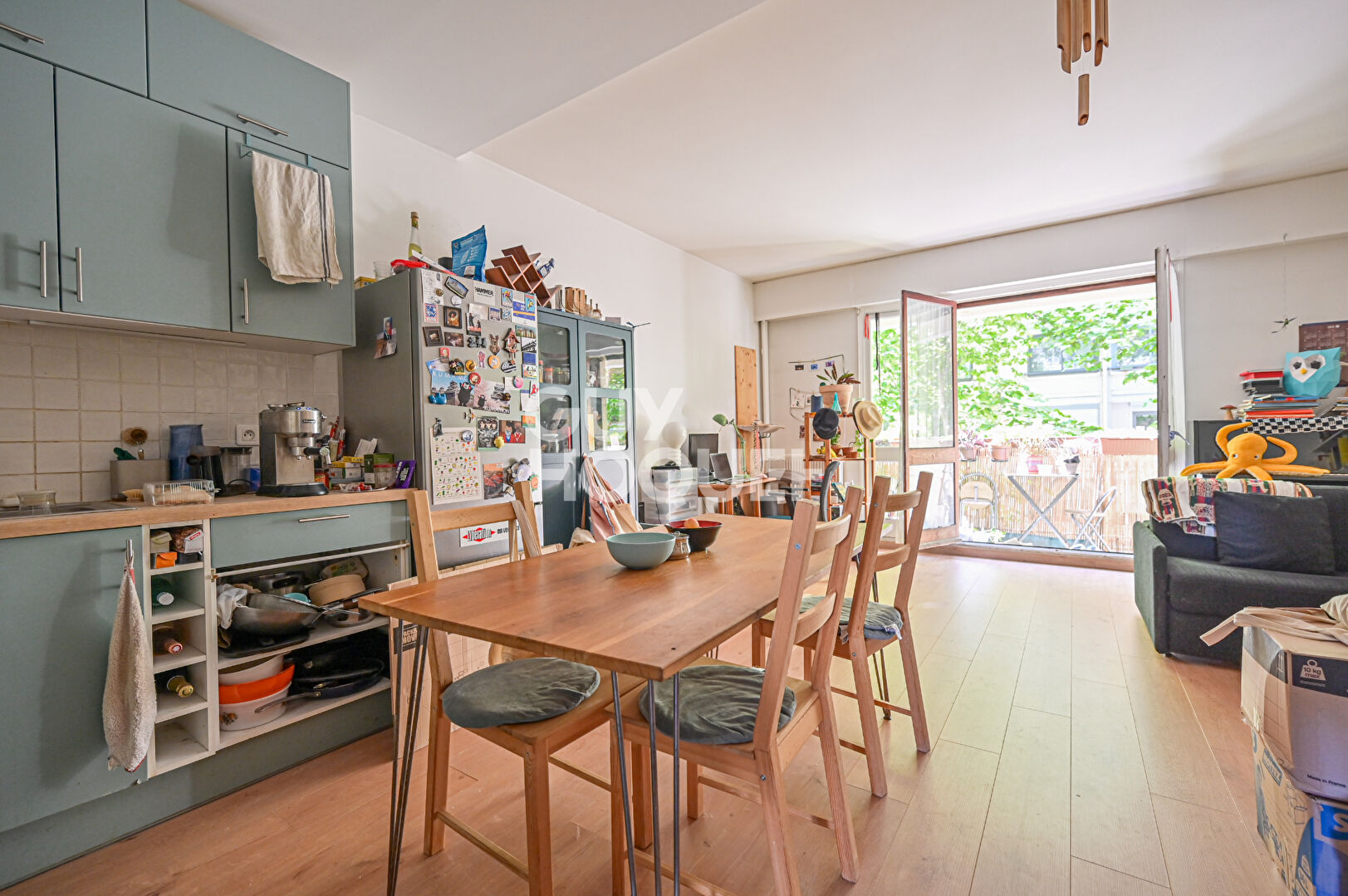 3 pièces 2 chambres, Buttes Chaumont, Marché Secrétan, Balcon