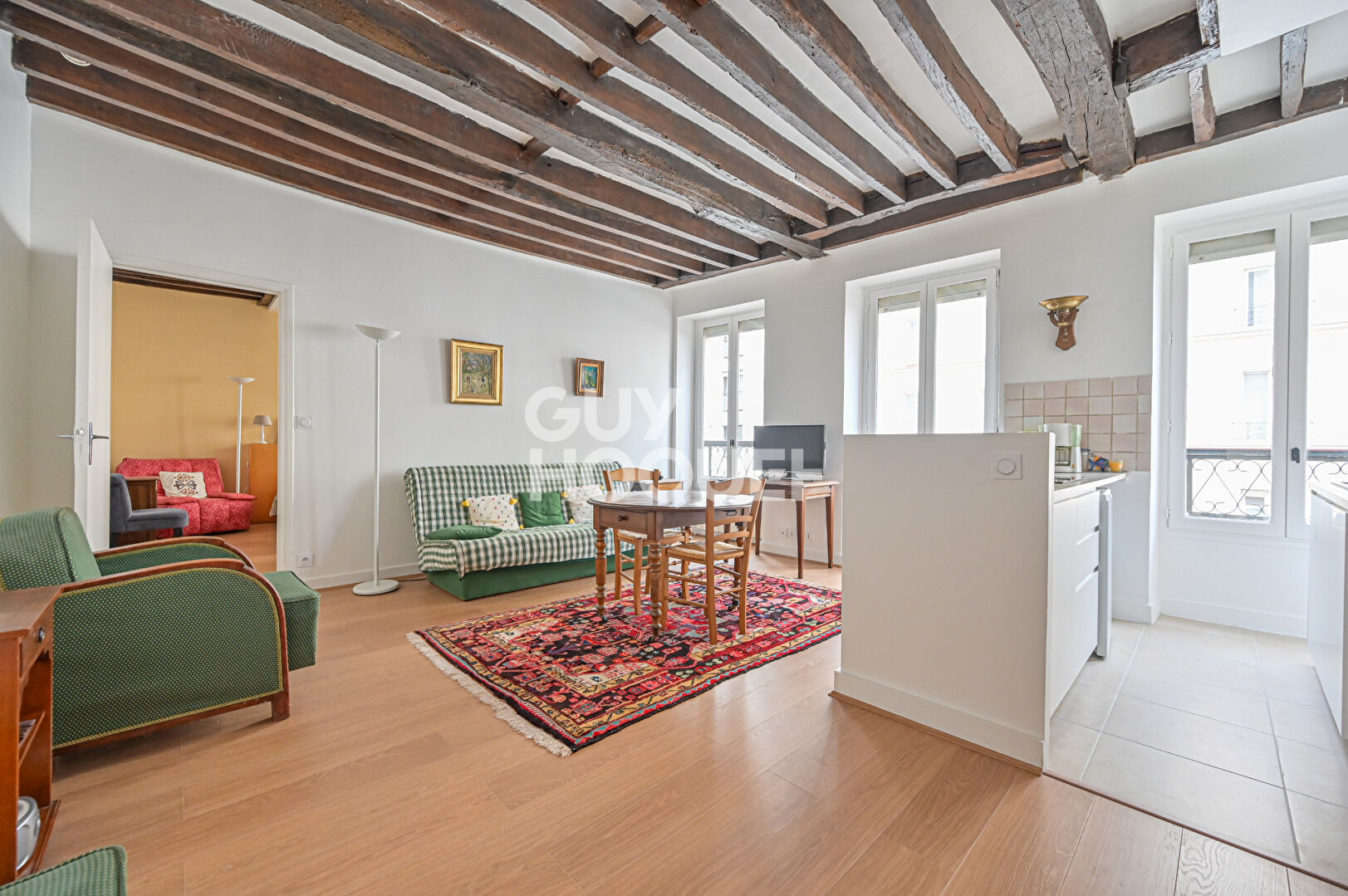 Bel appartement 2 pièces - 46,5 m2 - Refait à neuf