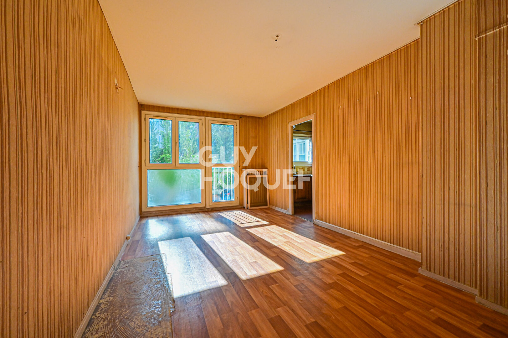 3 Pièces 2 Chambres / Plan en étoile / Exposition SUD / Calme / Vue dégagée