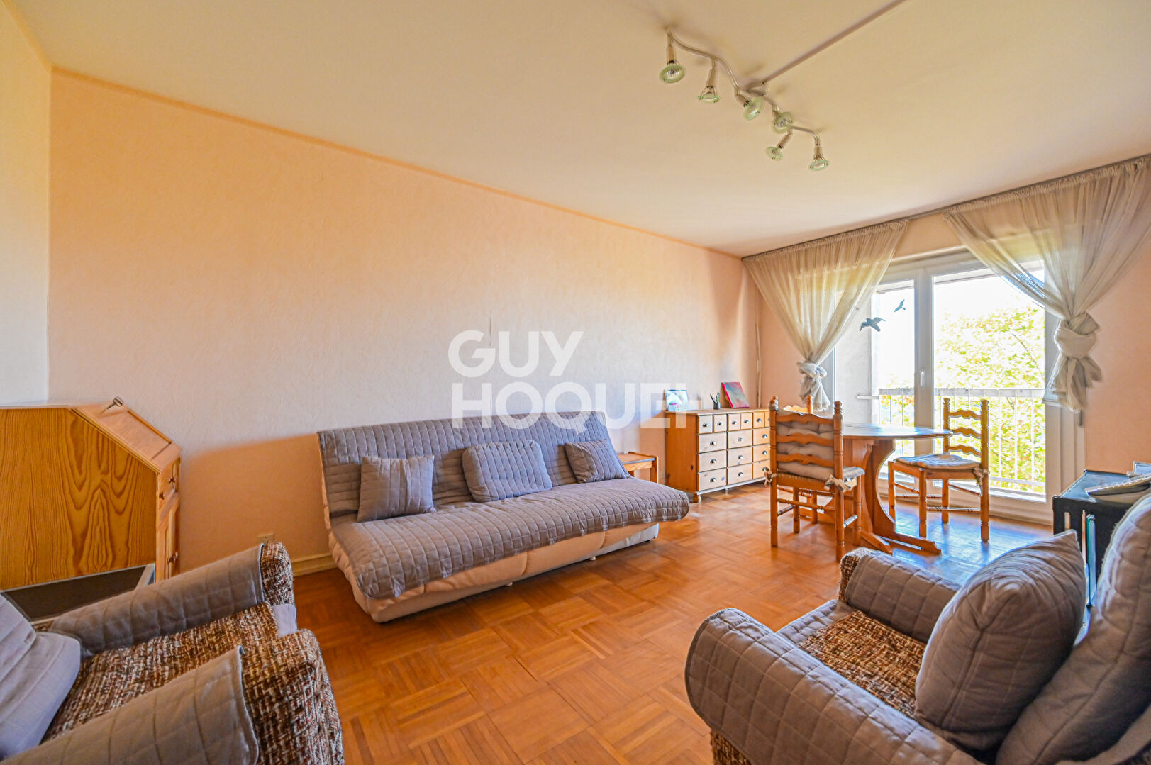 Trois pièces lumineux avec balcons et vues dégagées