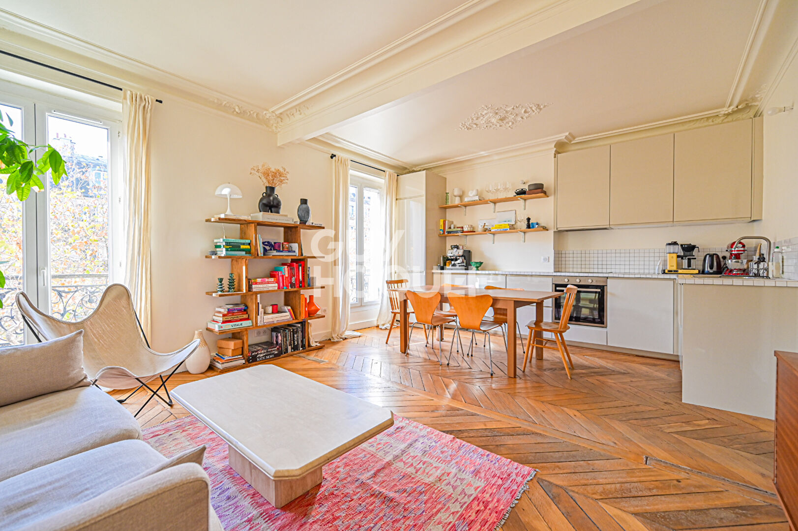 Superbe deux-pièces rénové ? 44 m2 - Expo SUD