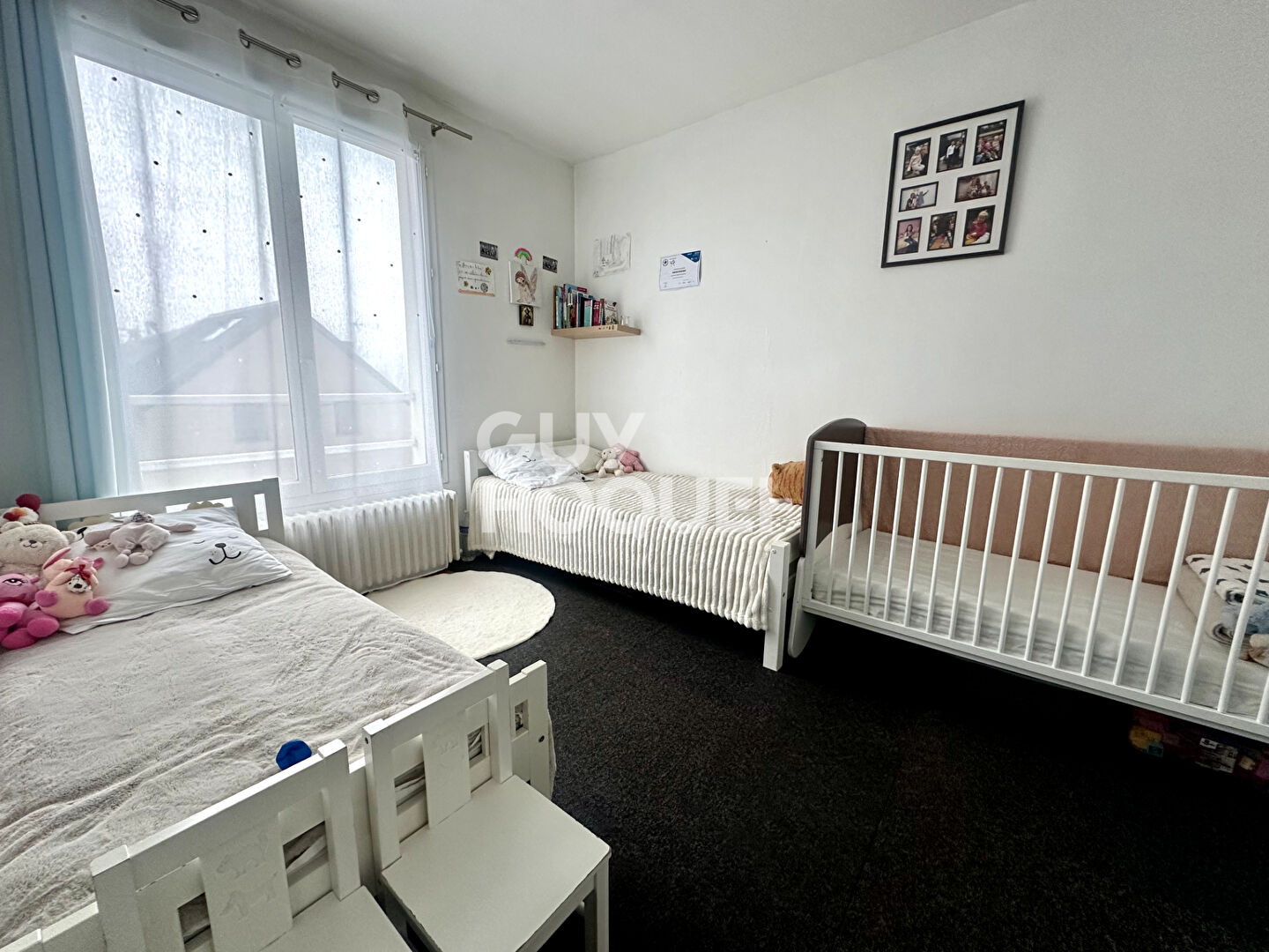 Grand 2 pièces, dernier étage, vue dégagée DPE C