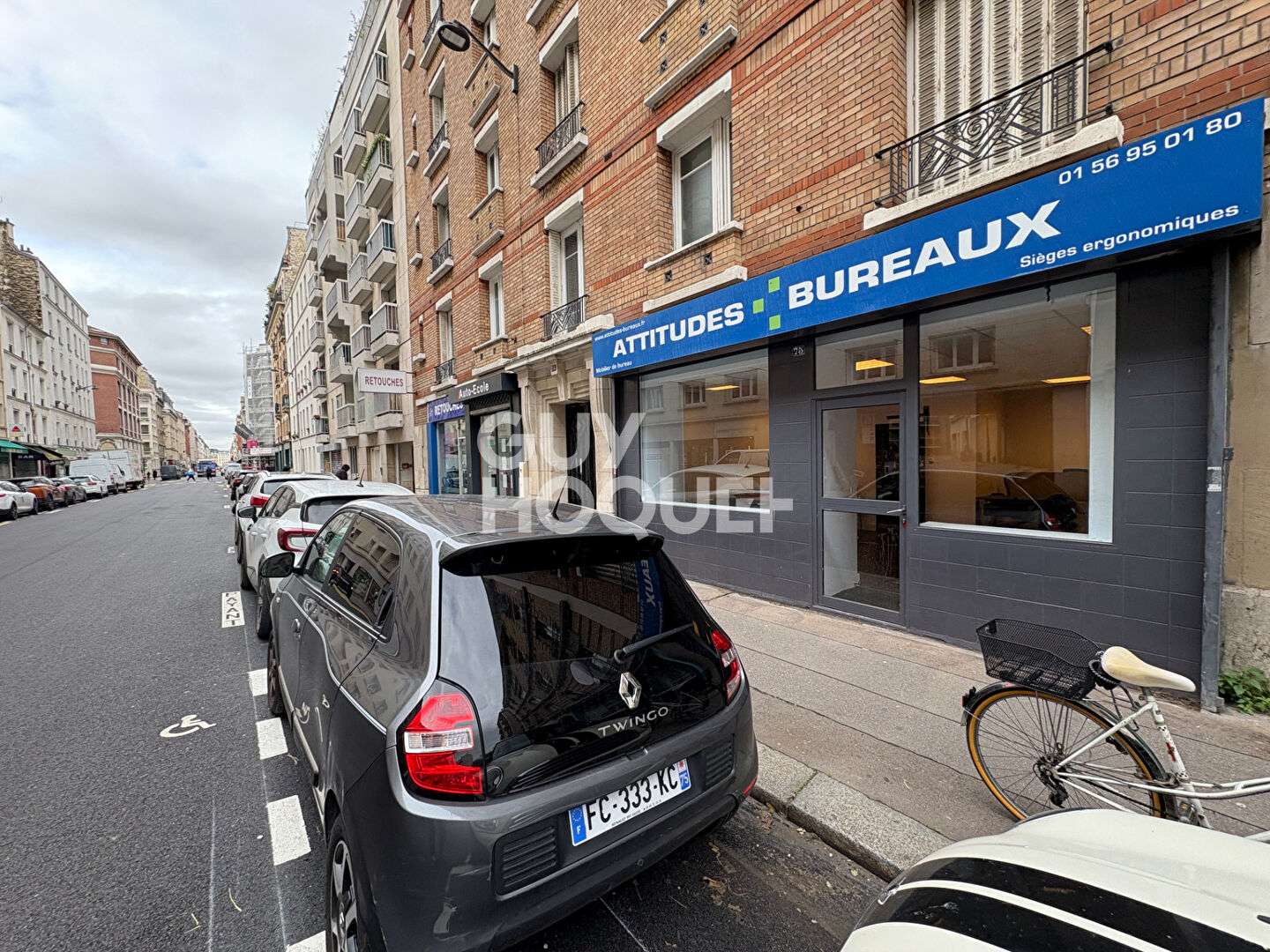 Local commercial Paris 60 m2