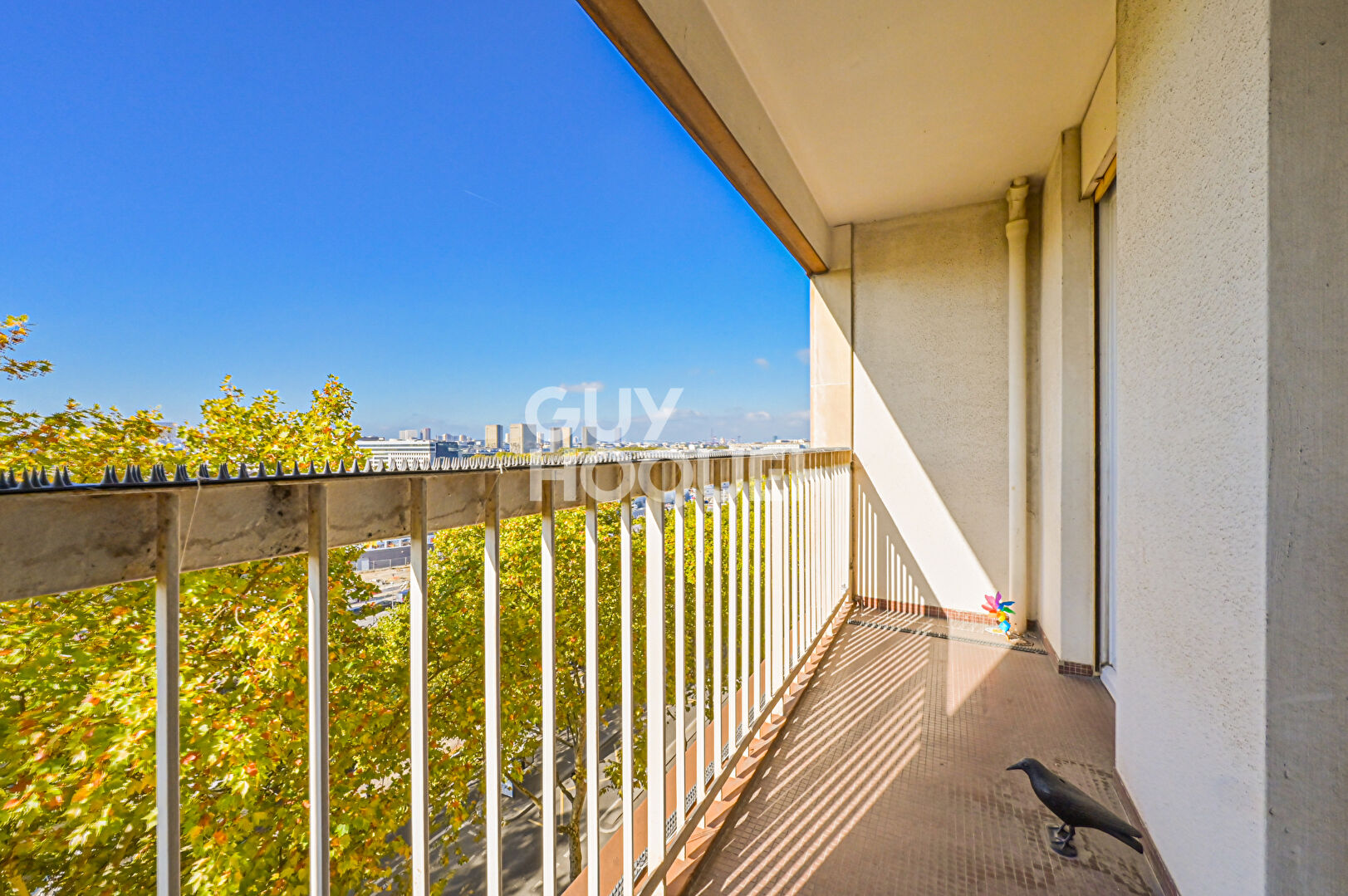 Trois pièces lumineux avec balcons et vues dégagées