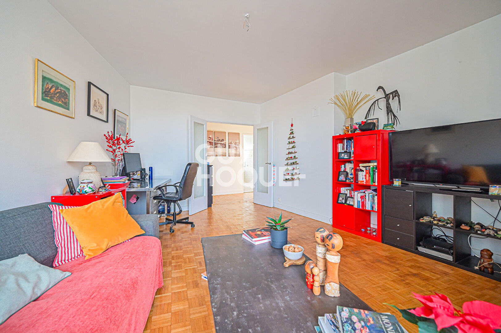 3 pièces lumineux en étage avec balcons