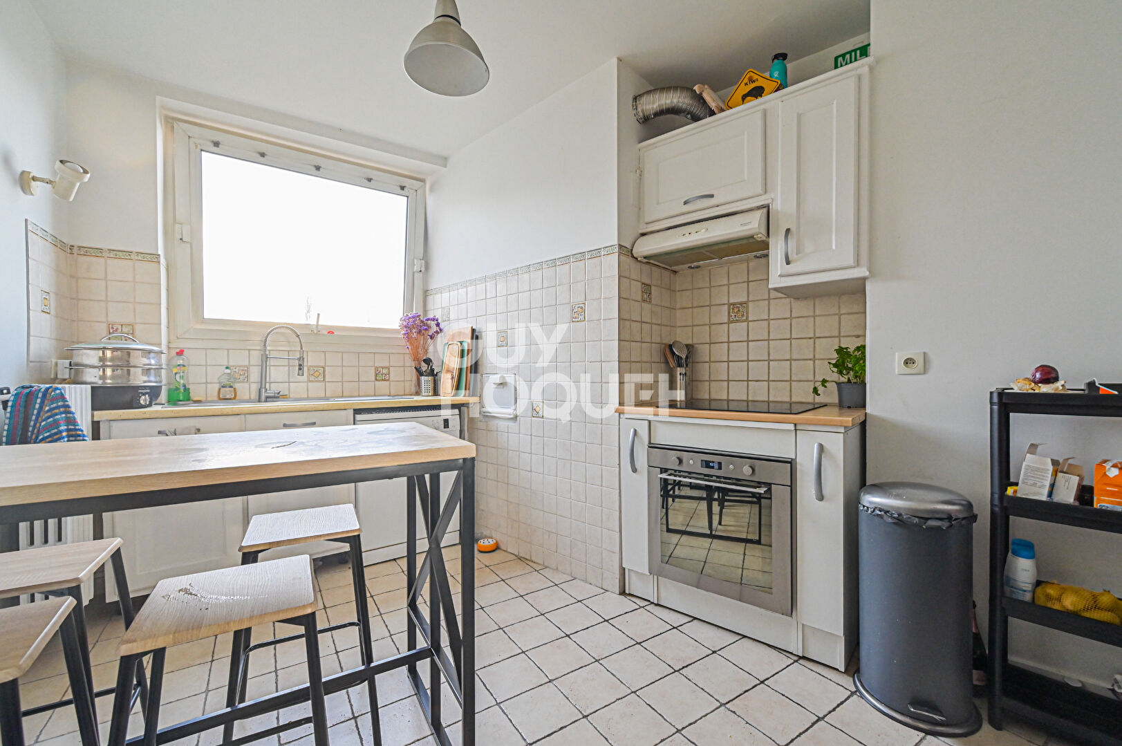 3 pièces lumineux en étage avec balcons