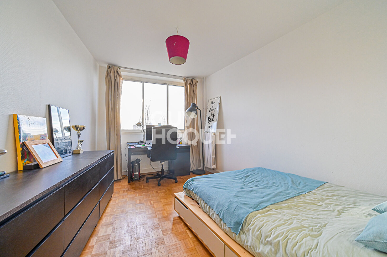 3 pièces lumineux en étage avec balcons