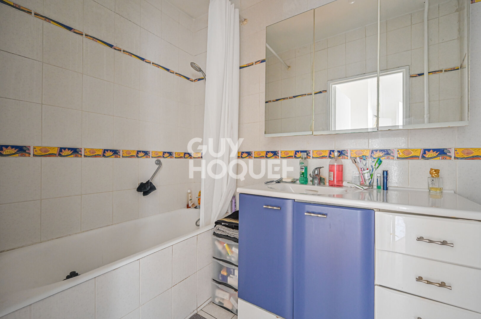 3 pièces lumineux en étage avec balcons