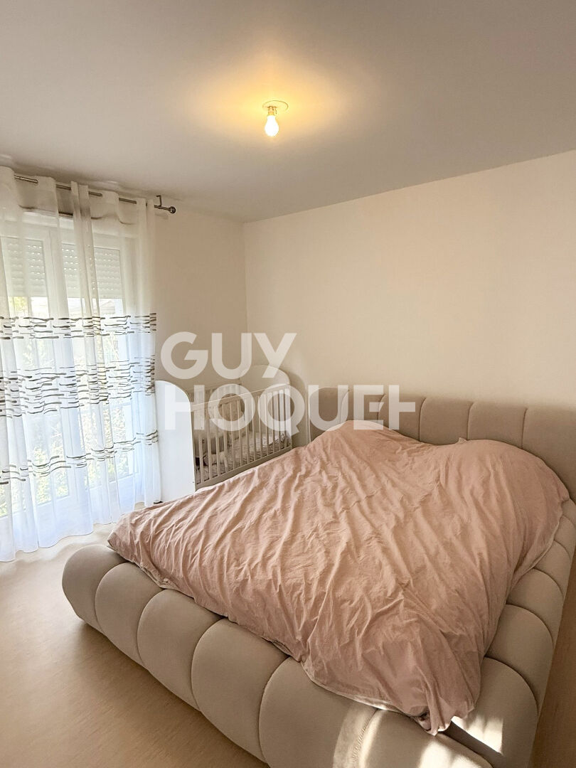 3 pièces de 57m² avec grand jardin de 100m²