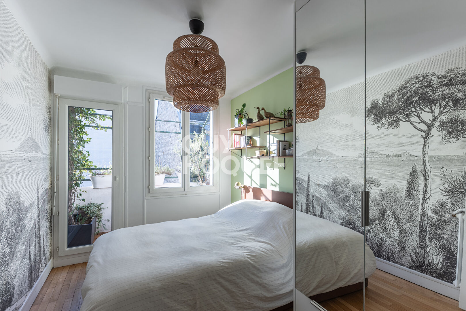 Dernier étage - Superbe appartement familial de 88 m² lumineux et traversant