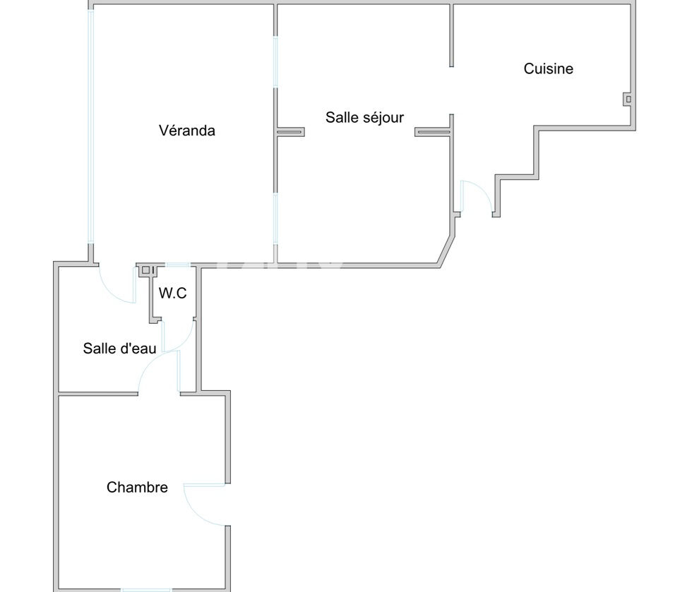 Charmant 2/3 pièces atypique