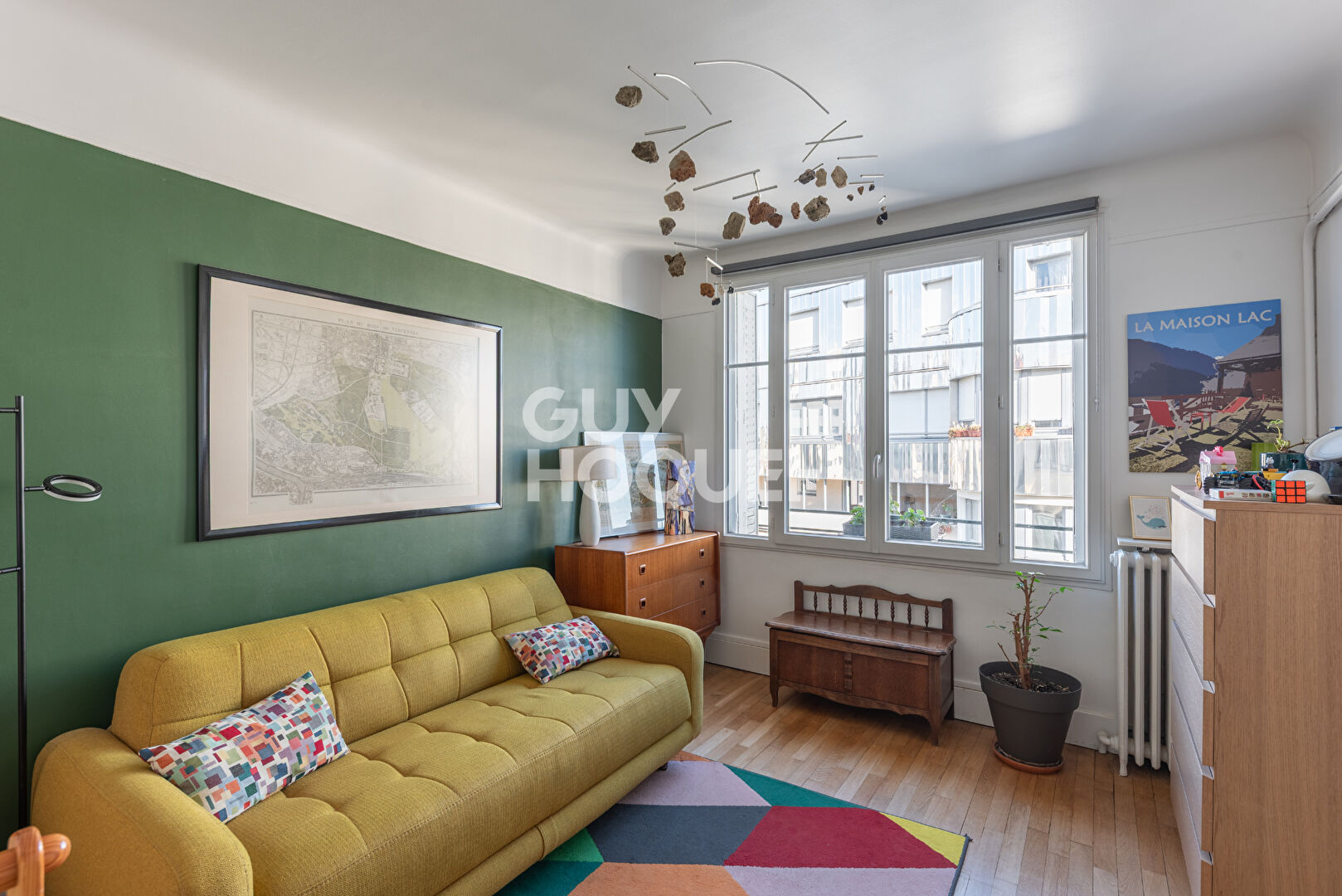 Dernier étage - Superbe appartement familial de 88 m² lumineux et traversant