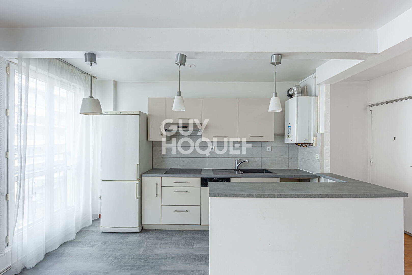 Grand 2 pièces 46 m² lumineux et calme