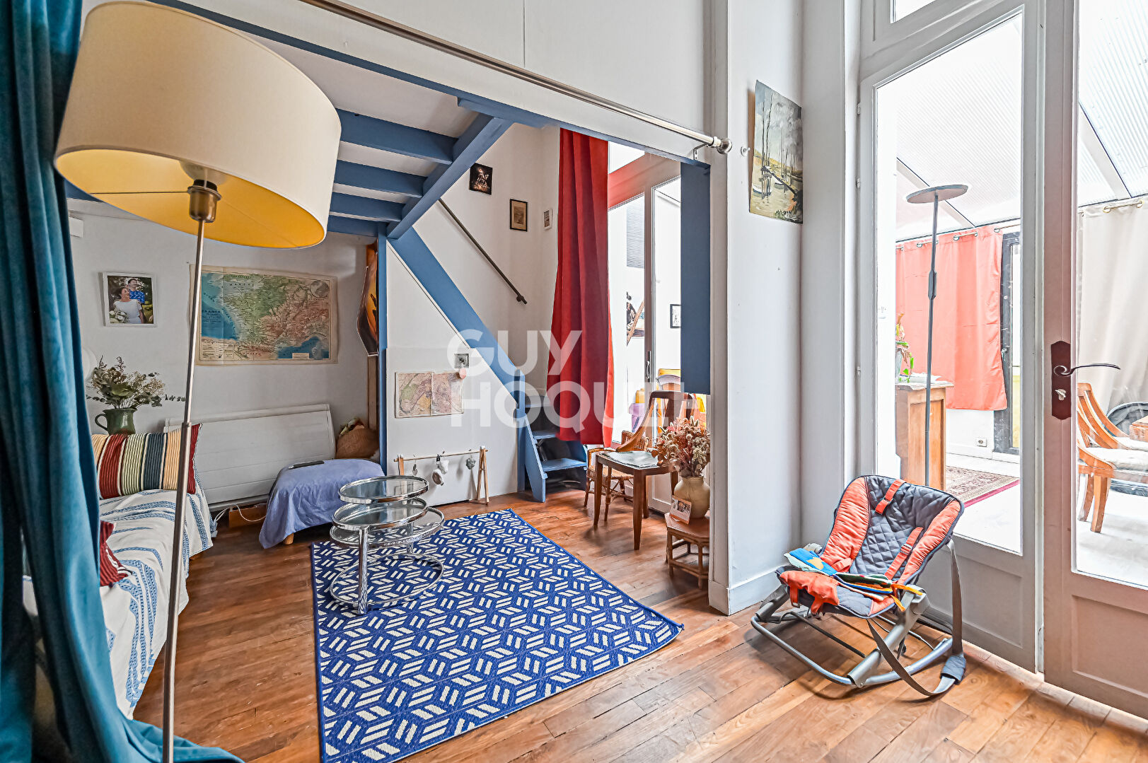 Charmant 2/3 pièces atypique