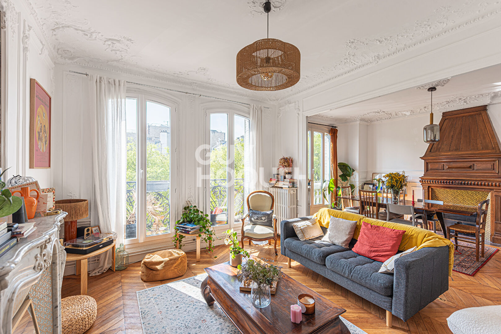 Place Courteline, Appartement familial exposé SUD et sans vis-à-vis