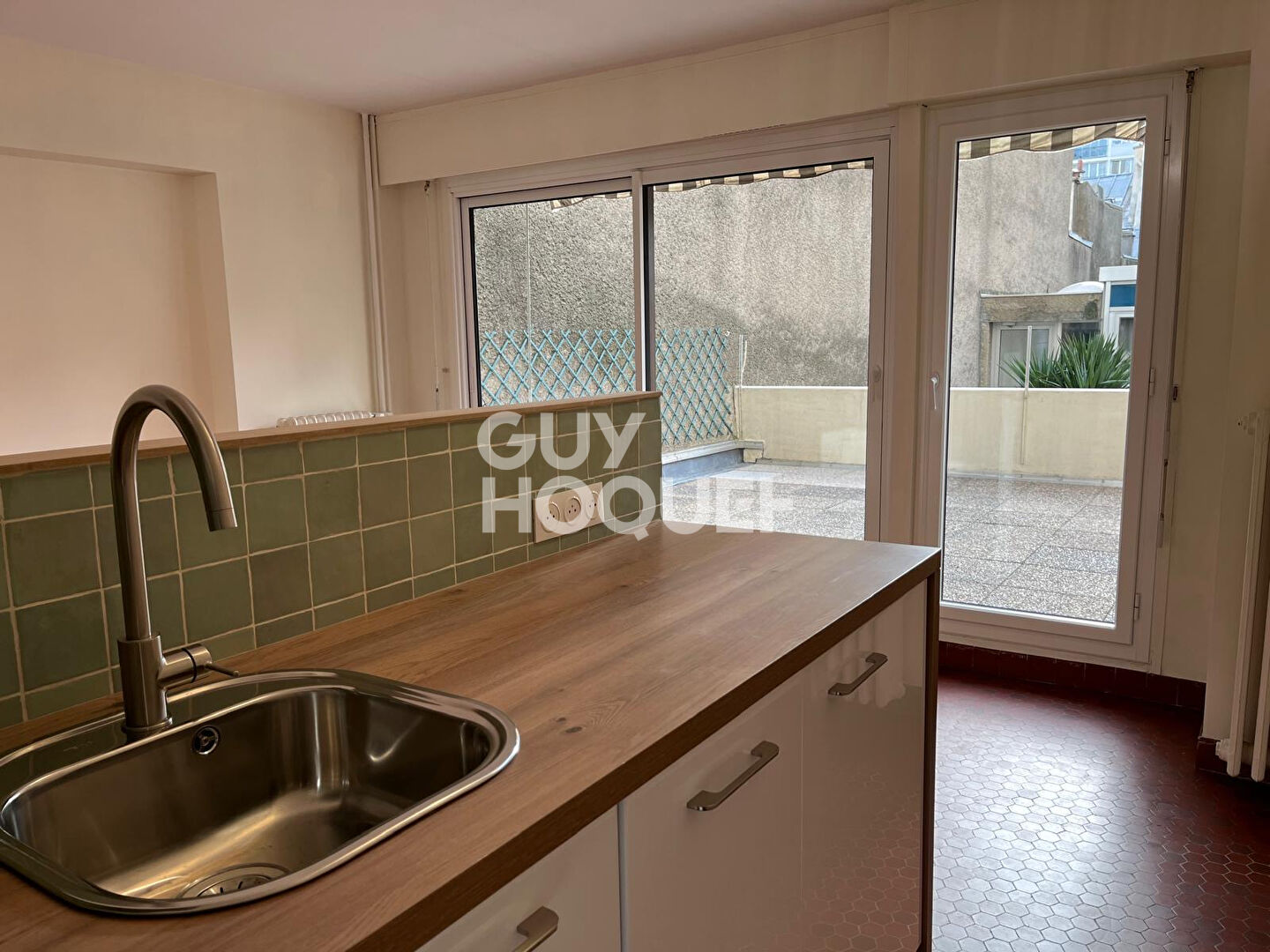 2 pièces avec grande terrasse