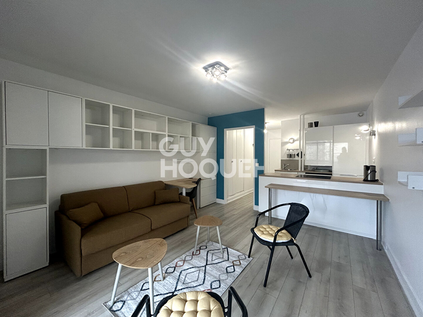 Appartement Paris 1 pièce(s) 27.22 m2