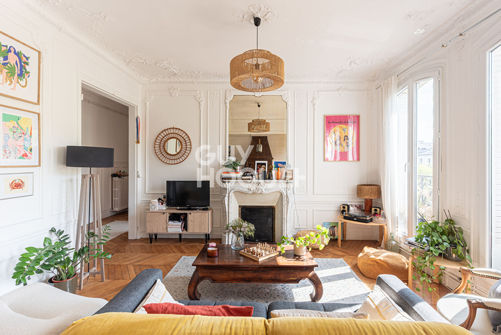 Place Courteline, Appartement familial exposé SUD et sans vis-à-vis