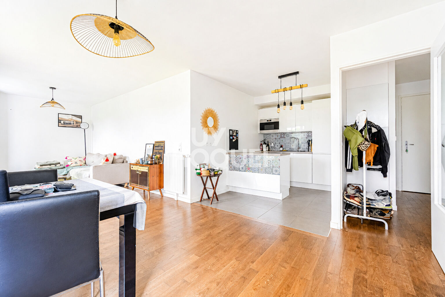 Appartement 3 pièces - 56 m2 avec jardin 60 m2