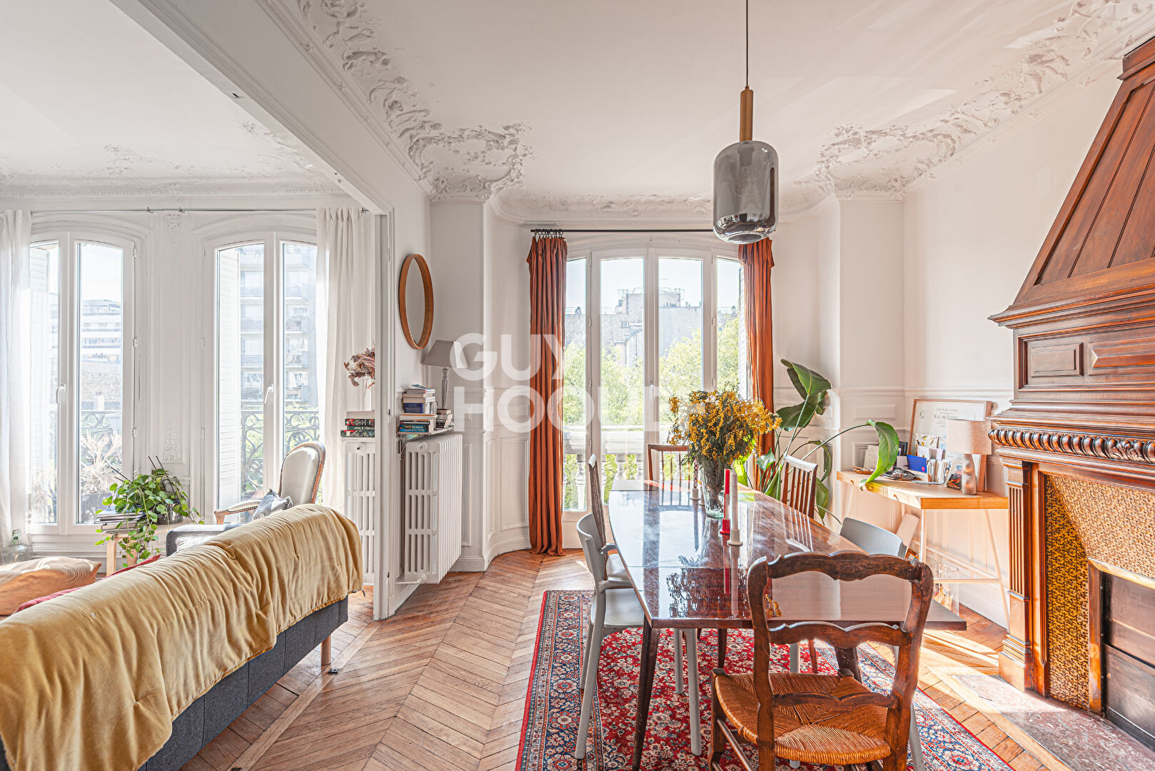 Place Courteline, Appartement familial exposé SUD et sans vis-à-vis