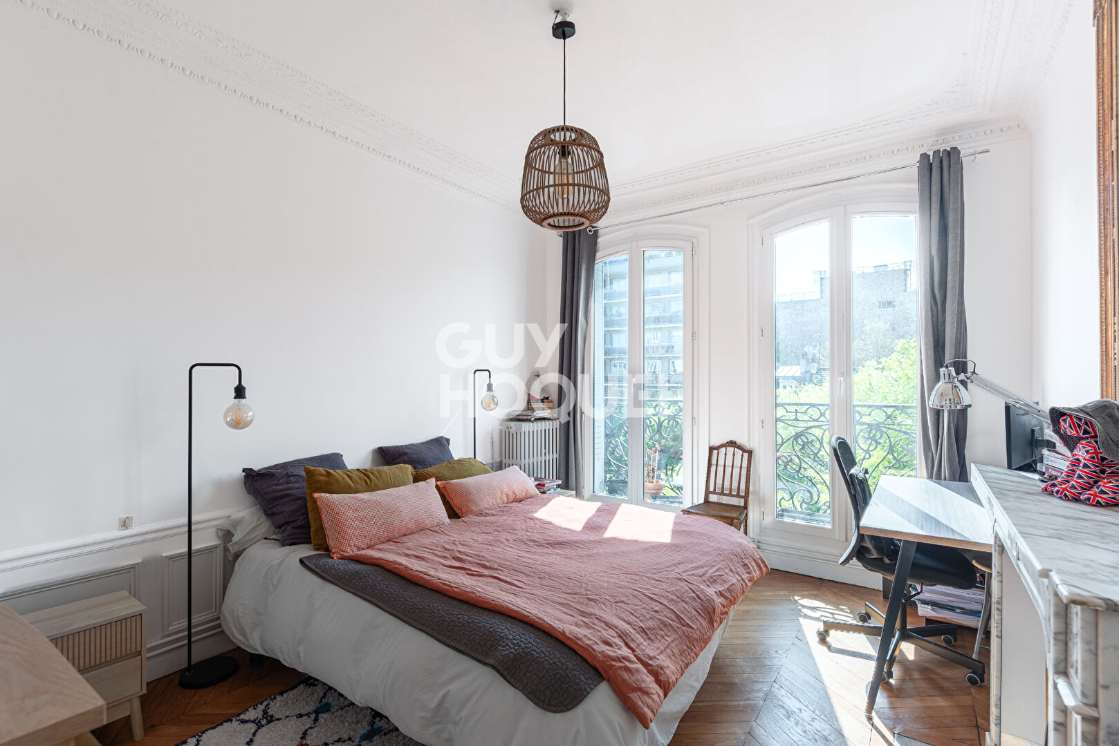 Place Courteline, Appartement familial exposé SUD et sans vis-à-vis