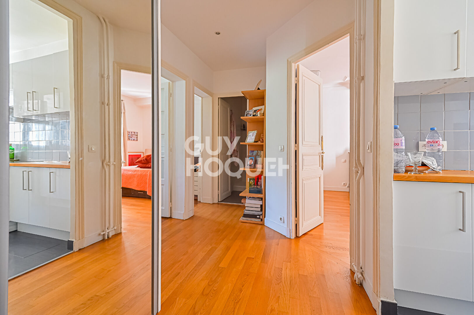 PARIS 12ème - PLACE FÉLIX ÉBOUÉ -  3 PIÈCES EN ETOILE - 58 m² - CHARME DE L'ANCIEN