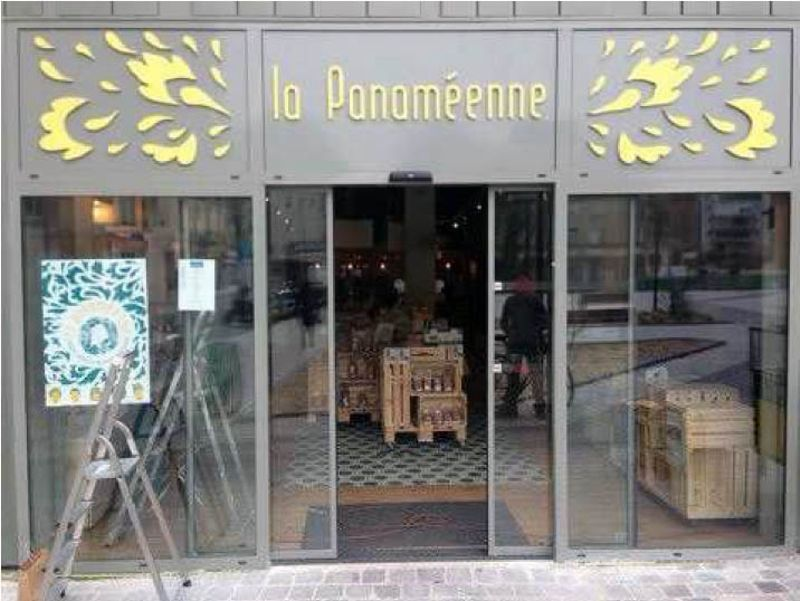 Inauguration de « La Panaméenne »- La Halle alimentaire du 14e arrondissement
