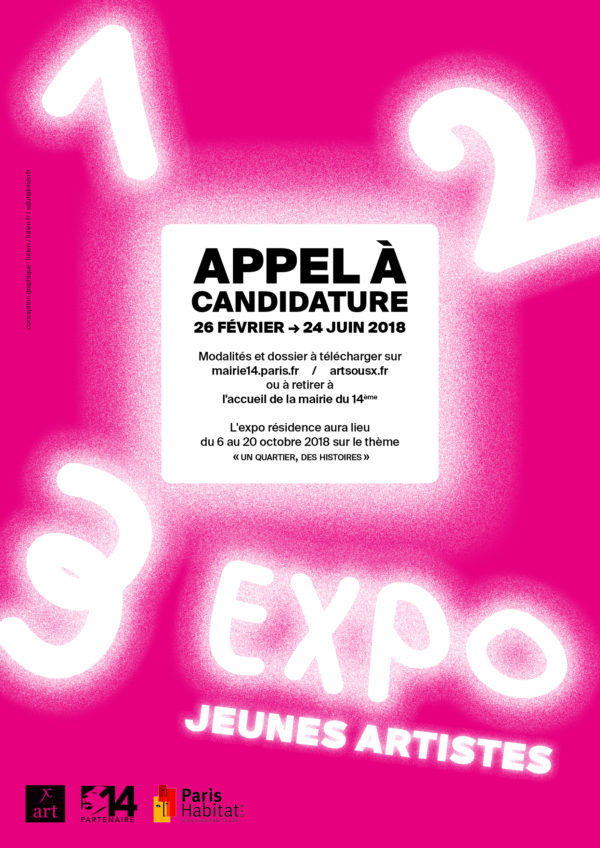 LEXPO aux jeunes artistes - Nouvelle édition pour 2018