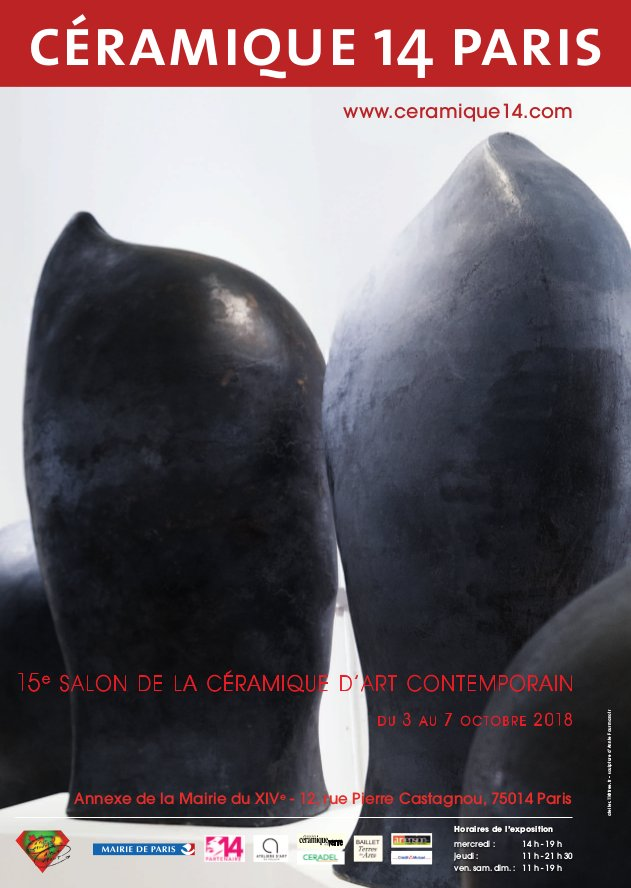 Ne manquez pas le salon de la Céramique dans le 14e, du 3 au 7 octobre