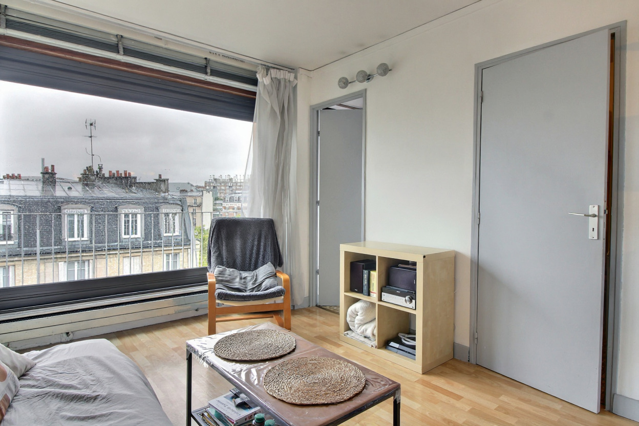 Appartement meublé Paris 1 pièce(s) 35 m2