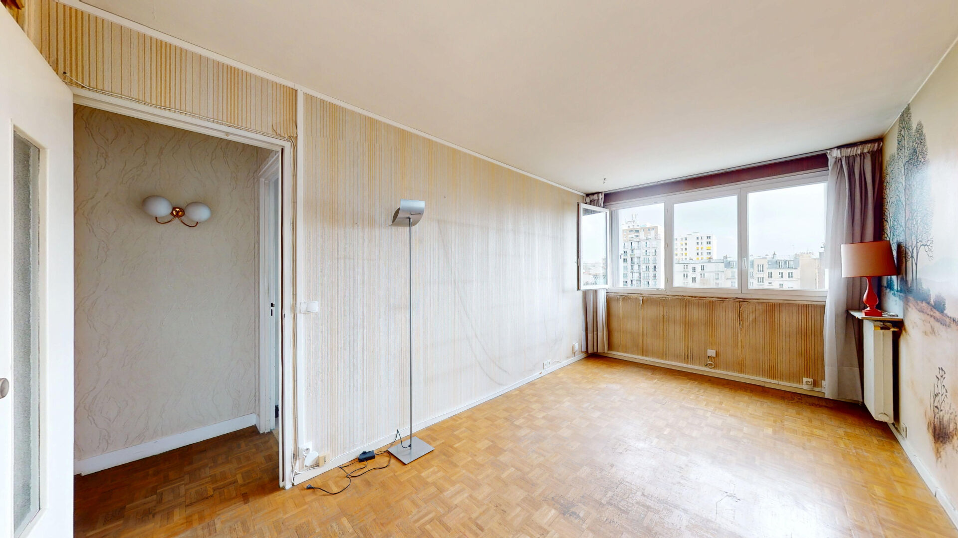 Appartement 2 pièces 38m² sans vis à vis à Paris - Référence V959