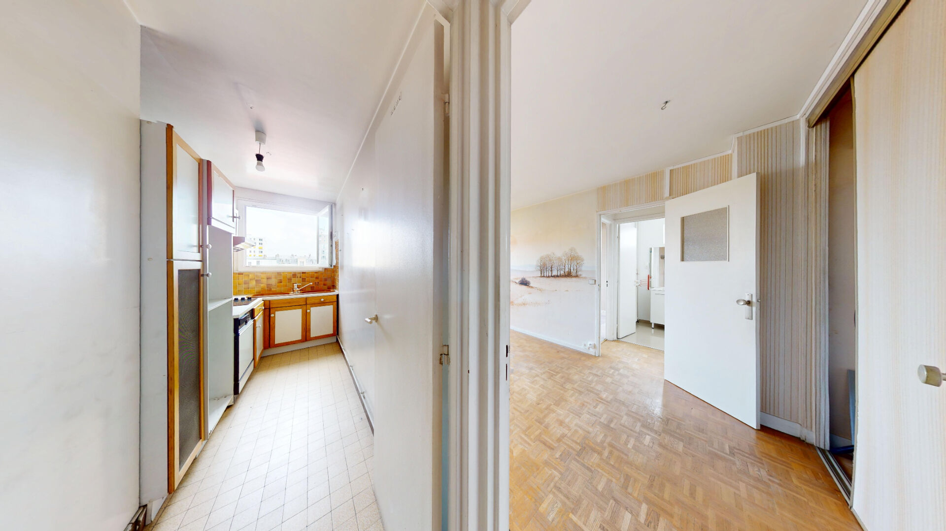 Appartement 2 pièces 38m² sans vis à vis à Paris - Référence V959