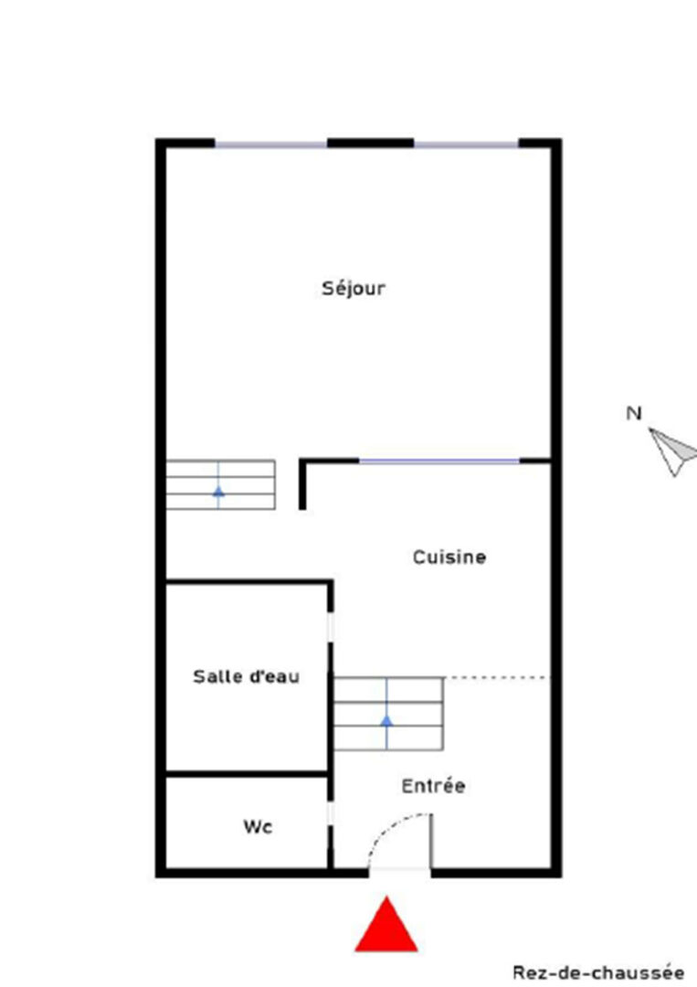 Appartement studio meublé à louer à Montrouge - Réf L1128
