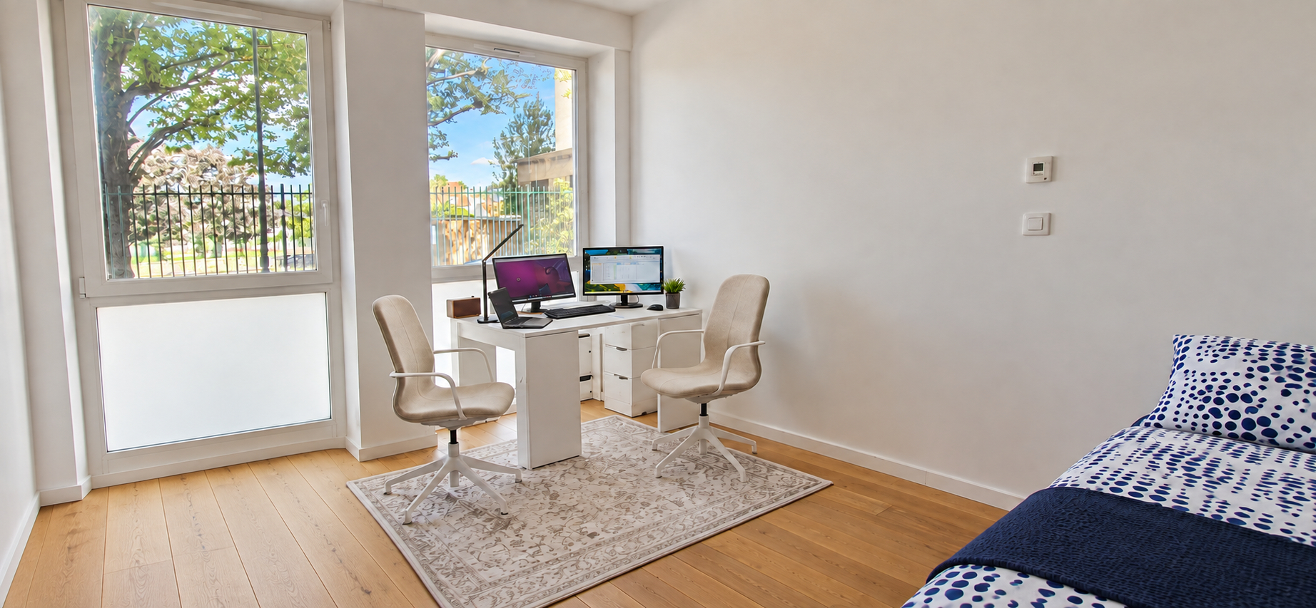 Appartement studio meublé à louer à Montrouge - Réf L1128