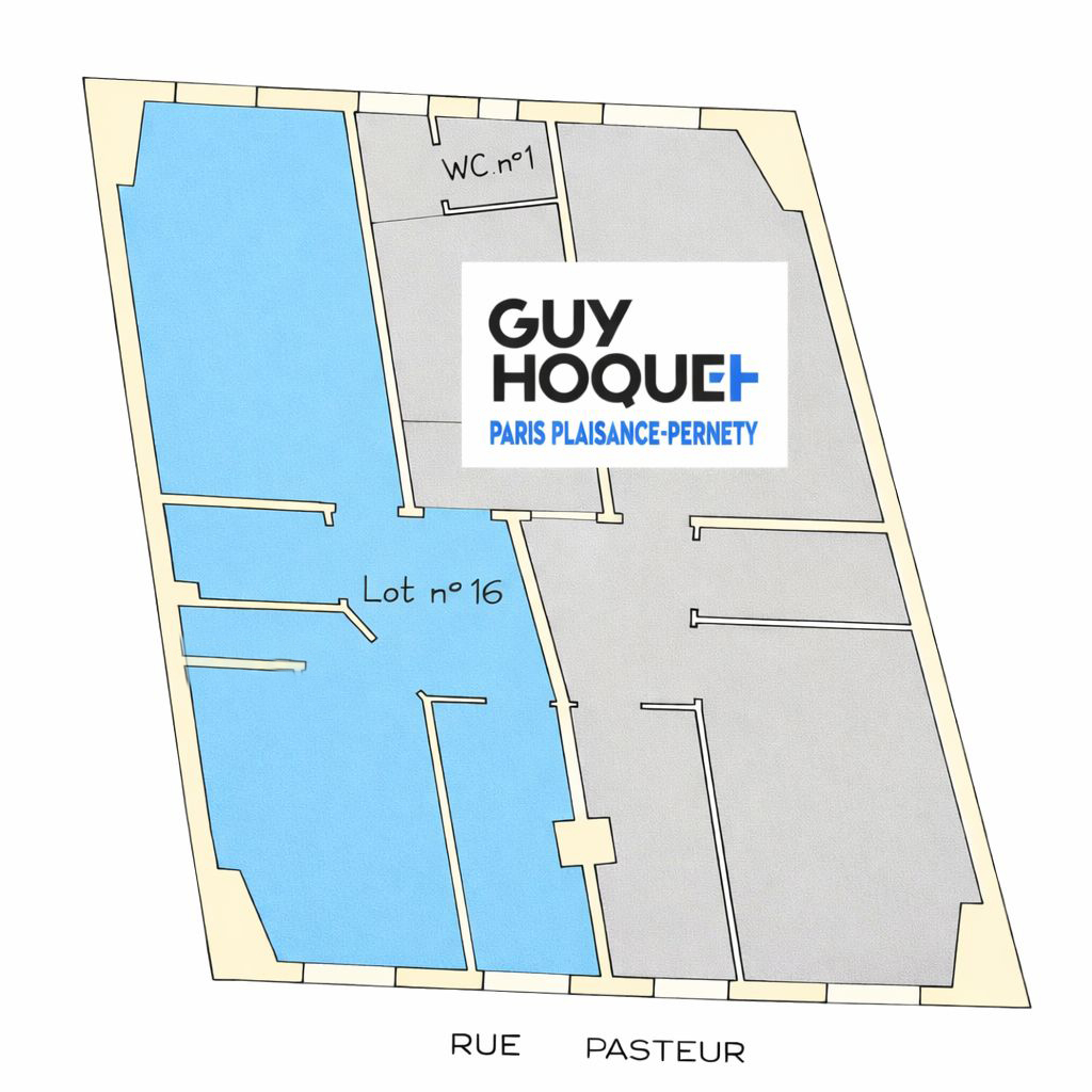 Malakoff ? Rue Pasteur | Quartier calme | 2 pièces lumineux avec vue dégagée