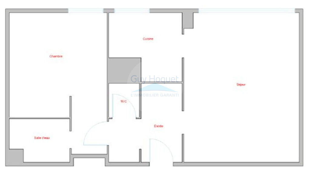 Appartement Boulogne Billancourt 2 pièces 52.16 m2