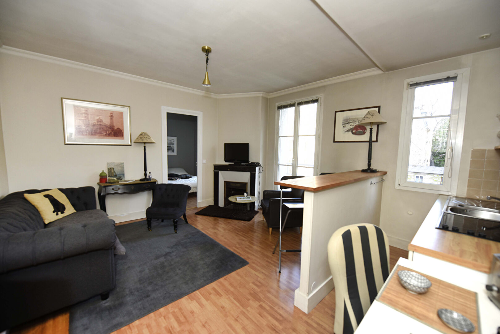Appartement Paris 2 pièce(s) 32.91 m2