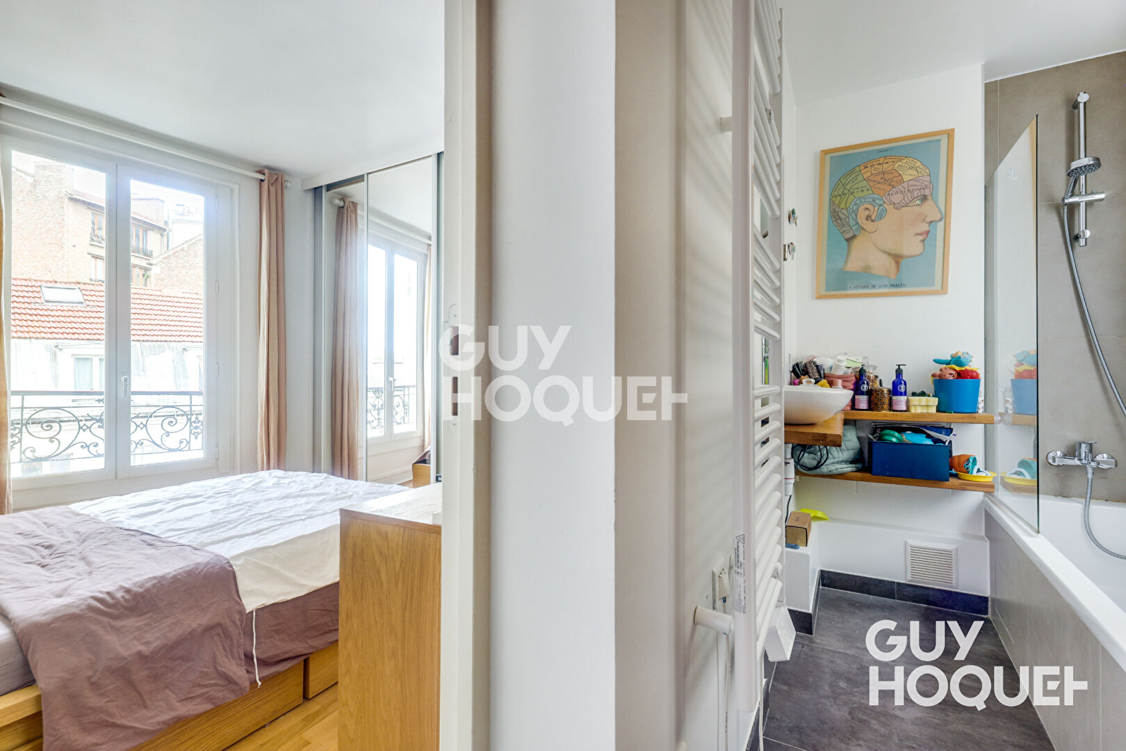 Appartement 3 pièces PARIS 19 -PYRENEES