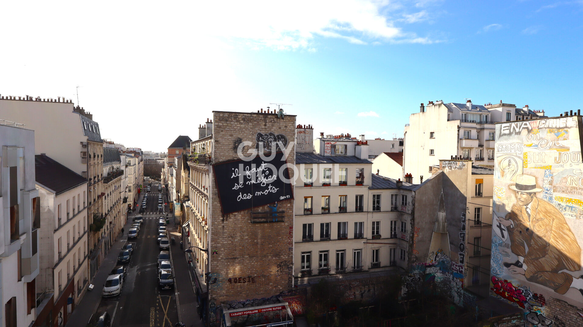 STUDIO Paris Belleville / Pyrénées 75019 16.32 m2