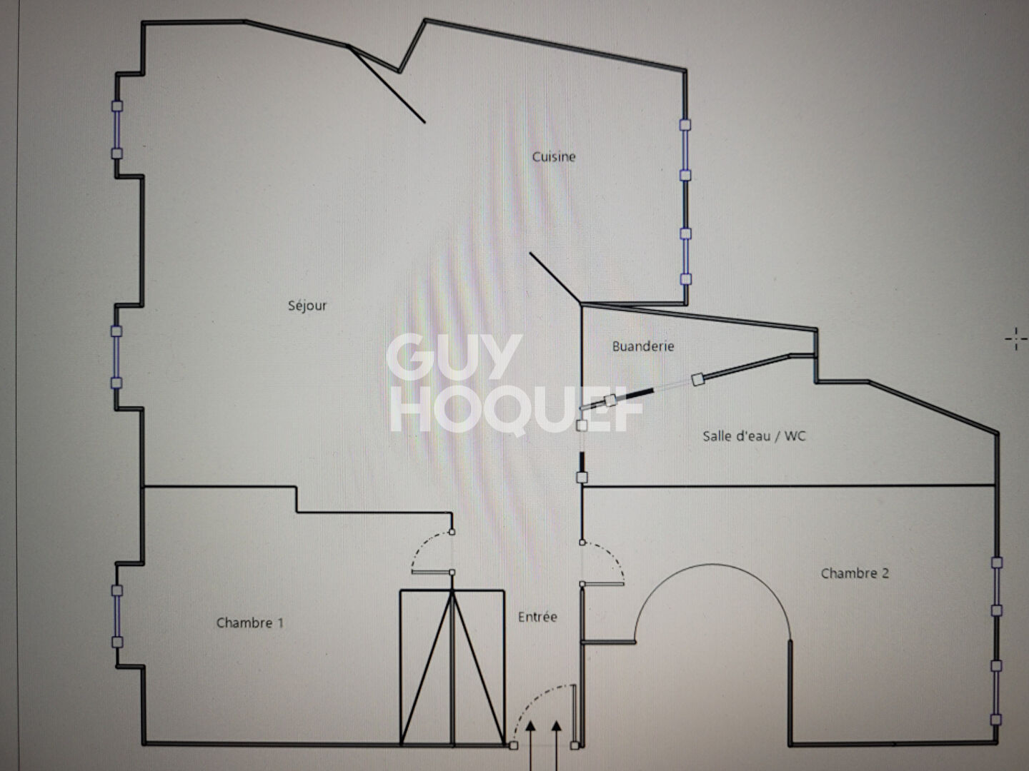 3 pièces 87.17 m2 PARIS 19 BELLEVILLE